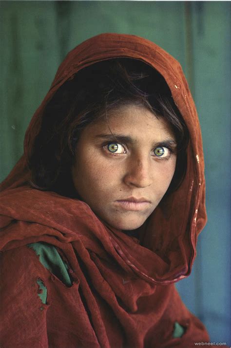 Afghan Girl Famous Photographer Steve Mccurry 1