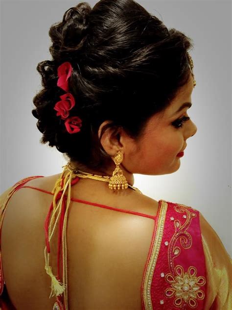 Here are amazing wedding reception hairstyles that you can try. 49+ Hairstyle For Wedding On Saree, Top Ideas!