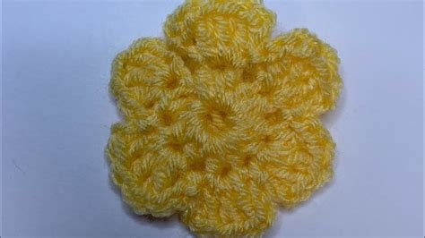 Maybe you would like to learn more about one of these? Crochet flower with Dollar Tree yarn - YouTube