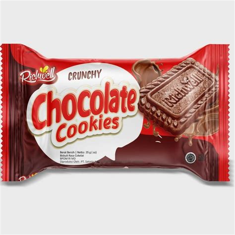 Jual Biskuit Richwell Varian Coklat Milkvanilakelapa Shopee Indonesia