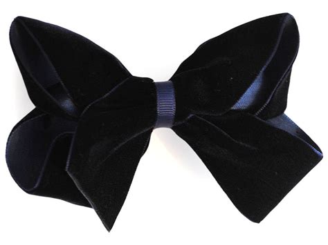 Luxurious Velvet Boutique Hair Bow By Candy Bows