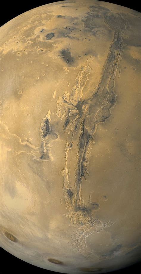 Mars Valles Marineris The Grand Canyon Of Mars The Largest Canyon