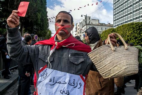 New Tensions Worries Mark Tunisias Revolution Anniversary