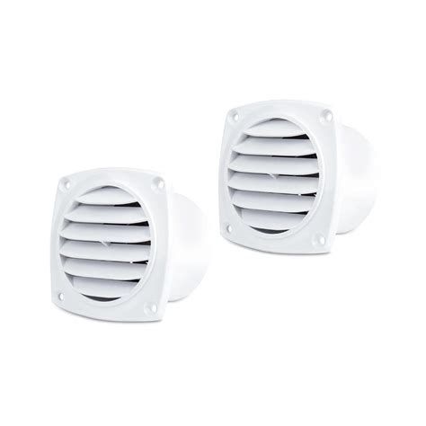 Cooling Elegance The White Cabinet Vent Package For Smart Home