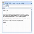 Business Email Template | Outlook Business Email Template