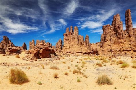Tassili Najjer The Mountainous Sahara Desert Wonder In Algeria