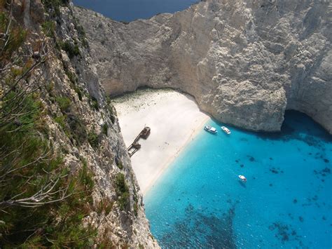 Navagio Shipwreck Smugglers Cove Zakynthos Photo From Navagio In