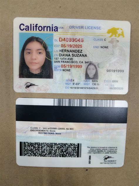 California Fake Id B05