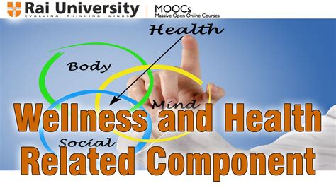 A good balance of all 5 components of wellness. Dimensions of Wellness and Health Related Components ...