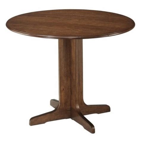 Bowery Hill Round Wood Dining Table In Brown 1 Kroger