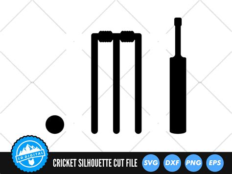 Cricket Svg Files Cricket Stumps Svg Cut Files Cricket Ball Vector