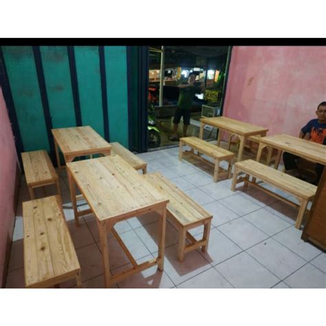 Jual Meja Cafe Meja Pecel Lele Meja Restoran Shopee Indonesia