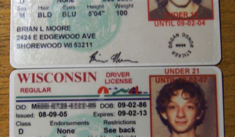 Wisconsin Drivers License Template Best Photos Of Wisconsin Drivers