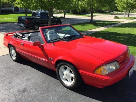 1992 Ford Mustang Lx 50 Summer Special Convertible Classic Cars