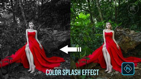 Color Splash Effect Photoshop Youtube