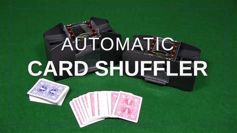Automatic Card Shuffler Easy Comforts Youtube