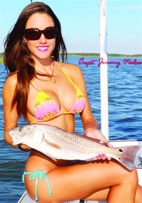 Luiza Shows Off A Nice Redfish For More Information On This Amazing