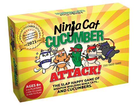 Ninja Cat Cucumber Attack Village Toy Funatic