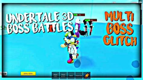 Image wiki background undertale 3d boss battles roblox. ROBLOX Undertale 3D Boss Battles: Multi Boss Glitch Tutorial - YouTube
