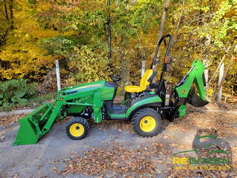 Sold 2016 John Deere 1025r Sub Compact Tractor Loader And Backhoe