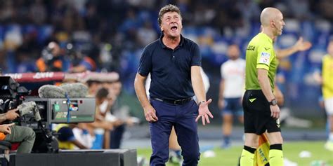 Mazzarri Ferrara Battibecco In Tv Dopo Napoli Cagliari