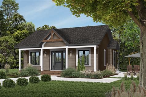 2 Bedroom Cottage House Plan 21255dr Architectural Designs House