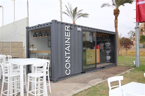 The Container A Mobile Coffee Shop Planned And Designed By Liat Eliav