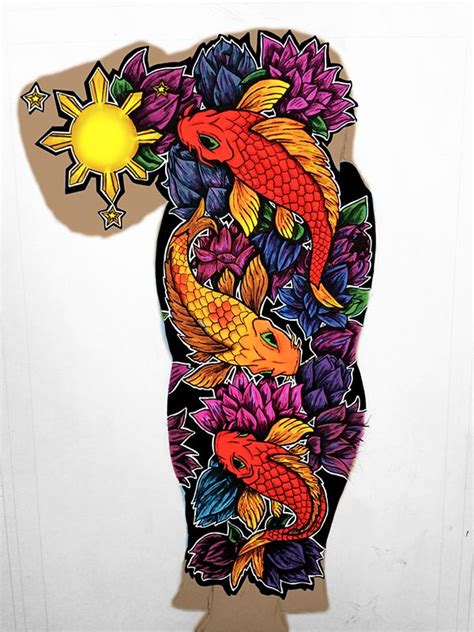 5 out of 5 stars (1,886) $ 5.29. Japanese/Filipino Sleeve Tattoo on Behance | Filipino ...