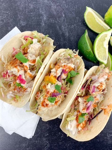 The Easiest And Best Grilled Fish Tacos Feeling Foodish