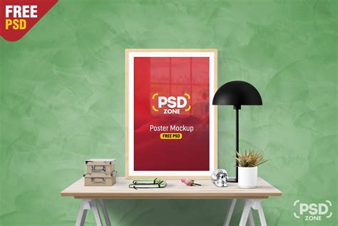 We have an unbelievable collection of free customizable. Free Poster Frame Mockup PSD - Download PSD