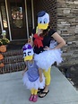 DIY Daisy Duck and Donald Duck Costumes | Duck costumes, Daisy duck ...