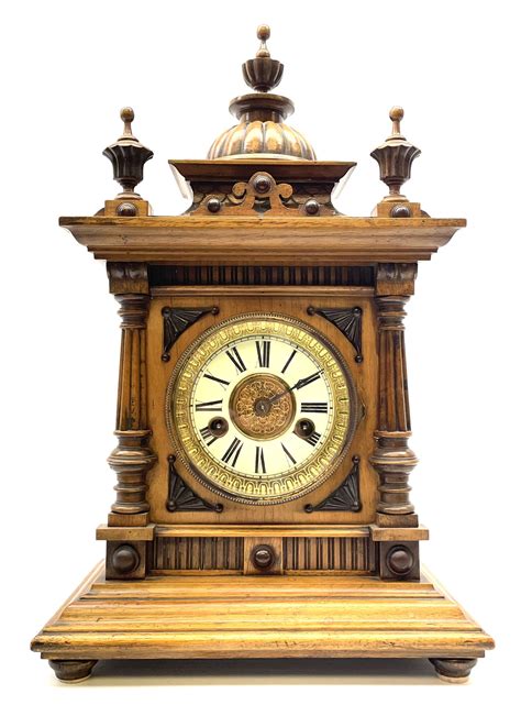 Late 19th Century Walnut Cased Greenwich Clock By We Watts Of