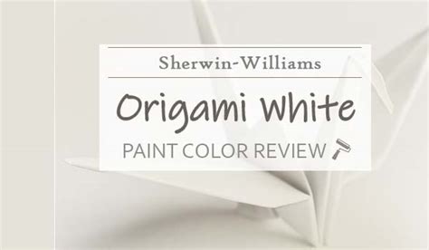 Sherwin Williams Origami White Sw The Ultimate White Paint To Swoon Over