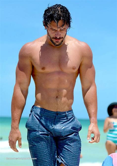 Damn Hes Hot Hunks Men Hot Hunks Strand Male Fitness Models Joe Manganiello Ideal Man