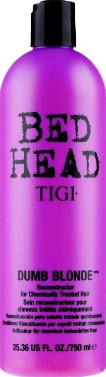 Tigi Bed Head Dumb Blonde Conditioner Aufbaukur F R Chemisch