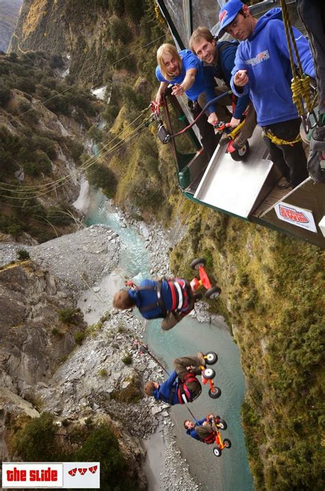 Shotover Canyon Swing New Zealand Queenstown Extreme Adventure