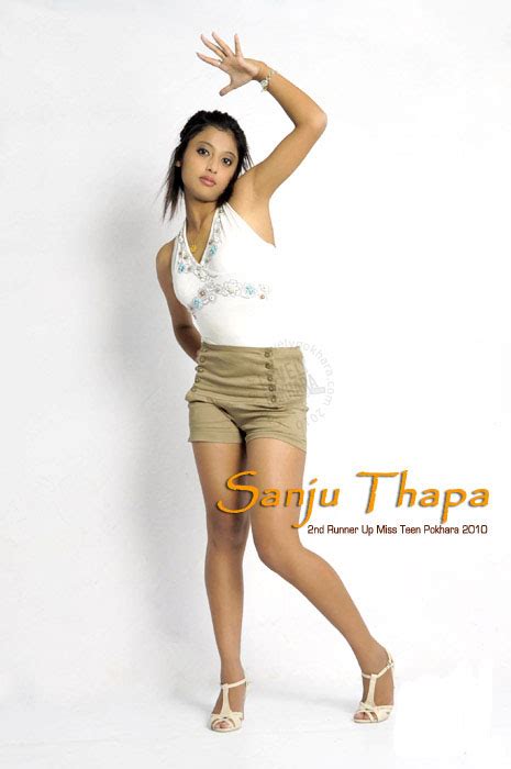 Nepal Model Sansar Sanju Thapa 2nd Runner Up Miss Teen Pokhara 2010