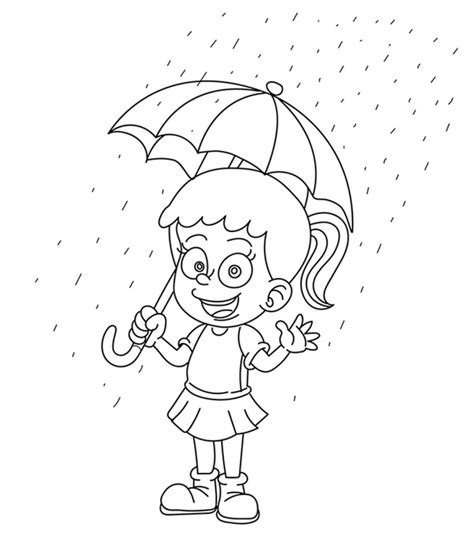 Top 10 Free Printable Rain Coloring Pages Online Momjunction