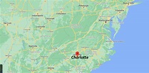¿Dónde está Charlotte - ¿Dónde está la ciudad?