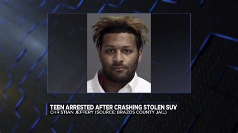 18 year old arrested after crashing stolen vehicle