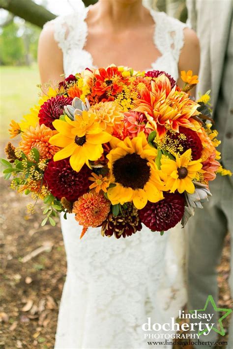 Portfolio Love N Fresh Flowers Bridal Bouquet Fall Wedding
