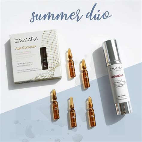 Casmara Flash Ampoules Light Textures With Immediate Results Casmara