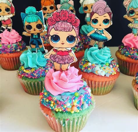 Lol Surprise Dolls Cupcakes Birthday Surprise Party Birthday