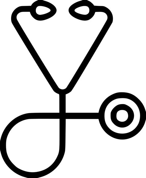 Stethoscope Svg Png Icon Free Download 444910 Onlinewebfontscom