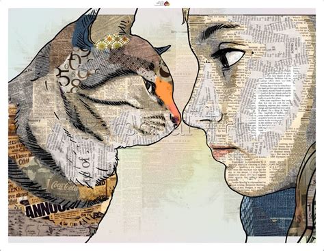 Patch Collage - Newspaper ⋆ Pop Art Portrait & Photo-Collage UK