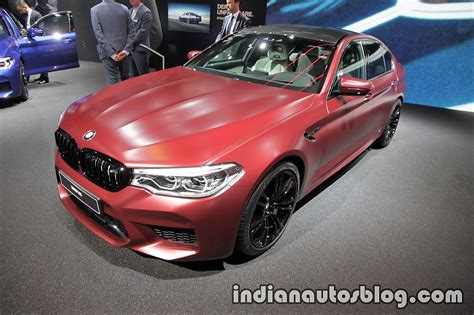 2018 Bmw M5 First Edition Showcased At Iaa 2017 Live