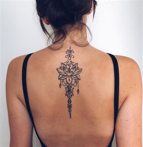 Pin By Mariana Serafim On Tattoo Ideas Spine Tattoos For Women Neck