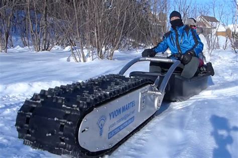 Mtt 136 Treaded Electric Sled Is Far More Awesome Than Its Name