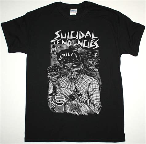Mental disorders (including depression, bipolar disorder, autism spectrum disorders, schizophrenia, personality disorders, anxiety disorders), physical disorders (such as chronic fatigue. SUICIDAL TENDENCIES PEPSI NEW BLACK T-SHIRT - Best Rock T ...