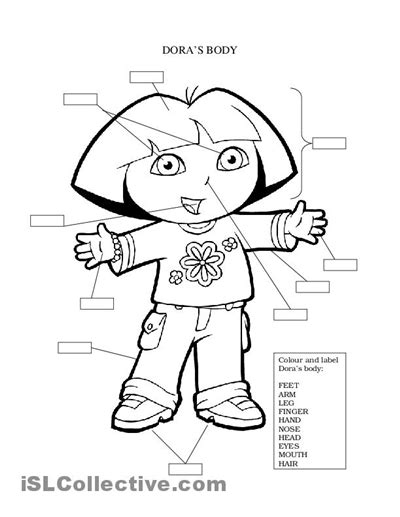 Visit coloring pages, for additional resources. My Body Coloring Pages Preschool at GetDrawings | Free ...